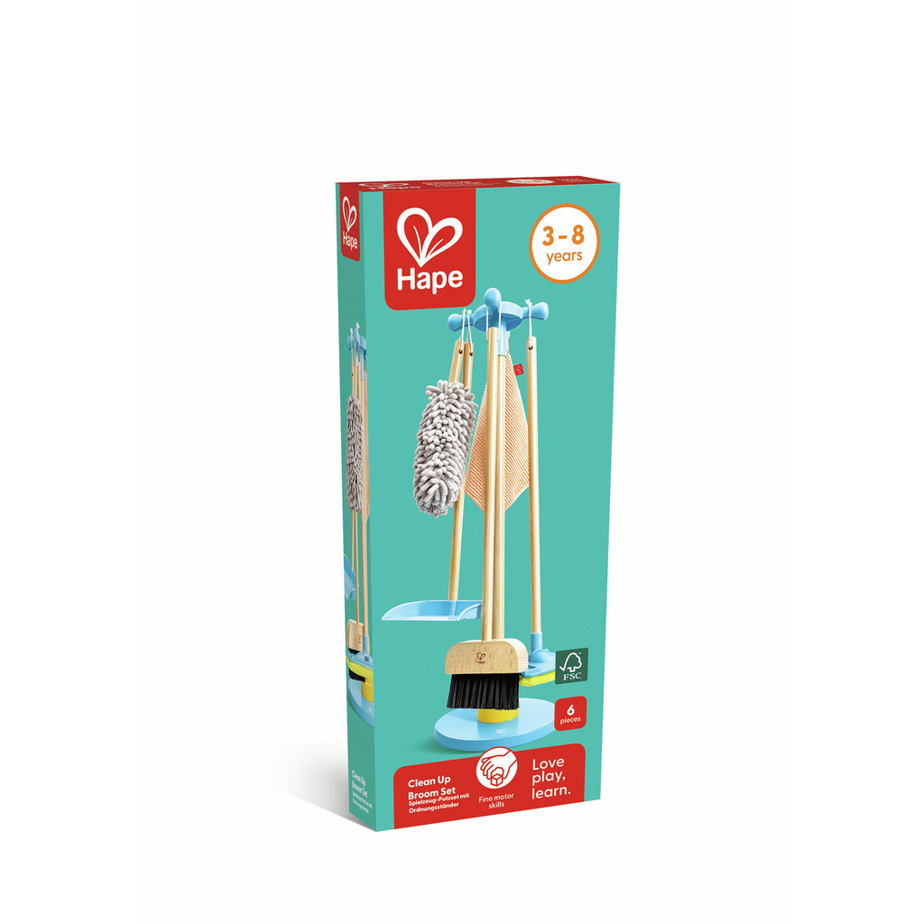 Juego de limpieza con escoba Juego de limpieza con escoba