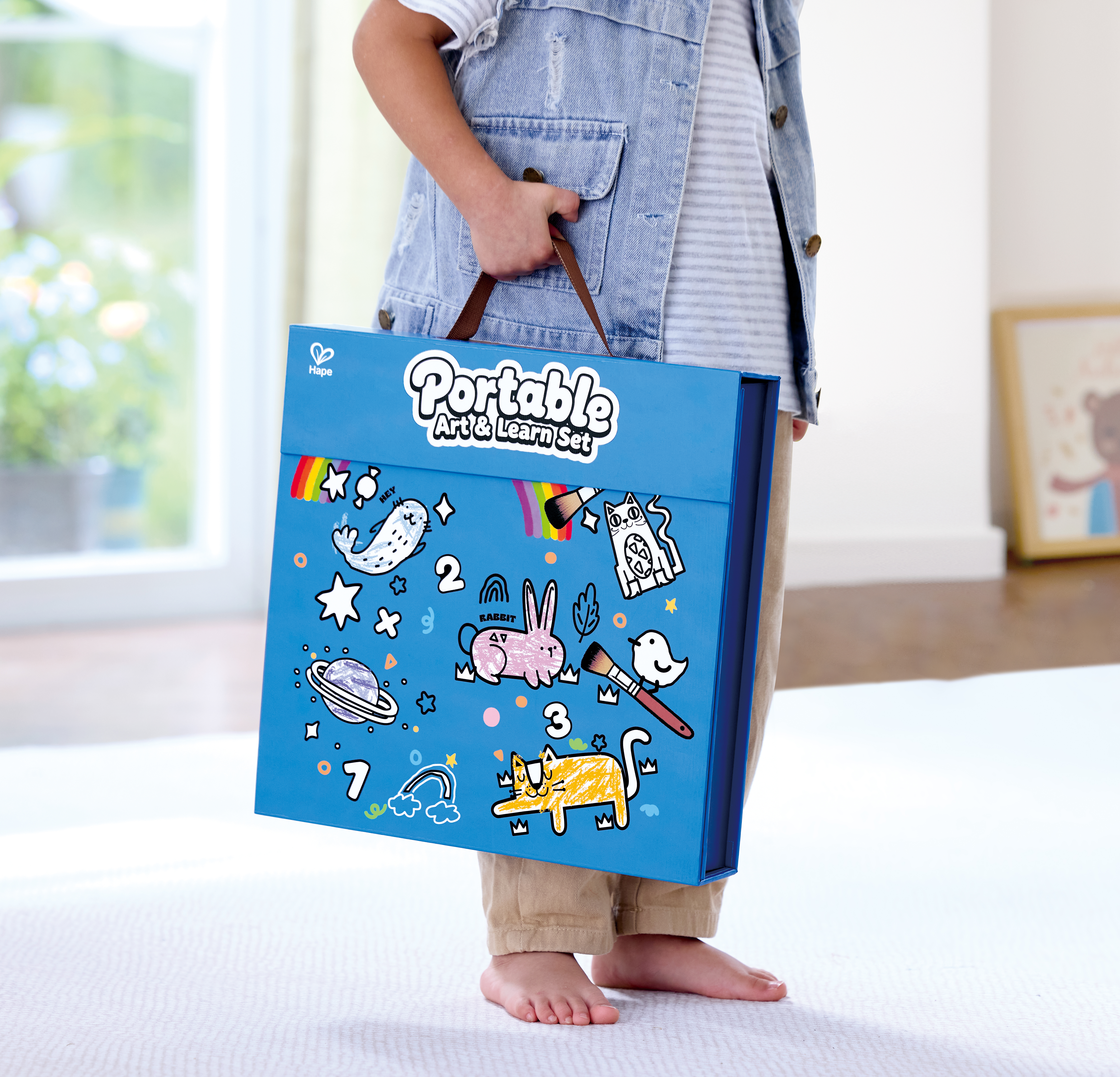 Portable Art & Learn Set