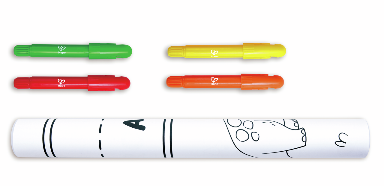 Rollo de Papel para Garabatos de Dinosaurios Rollo de Papel para Garabatos de Dinosaurios