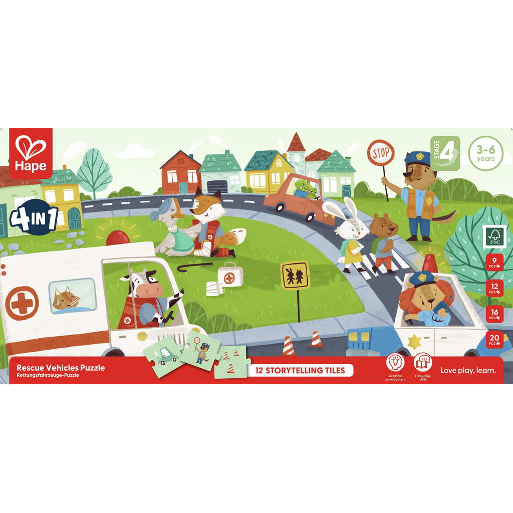 Puzle Vehículos de rescate Puzle Vehículos de rescate