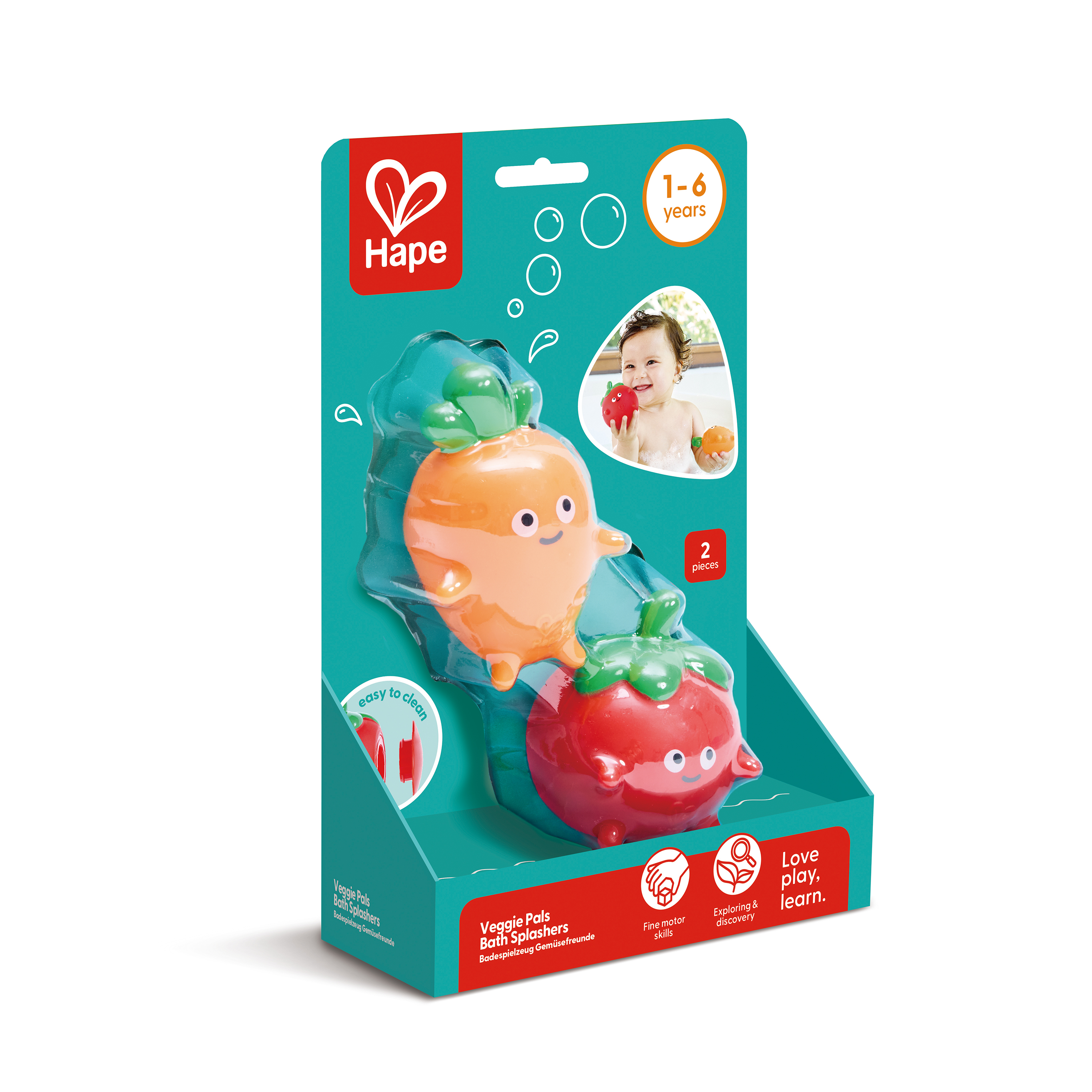 Veggie Pals Bath Splashers
