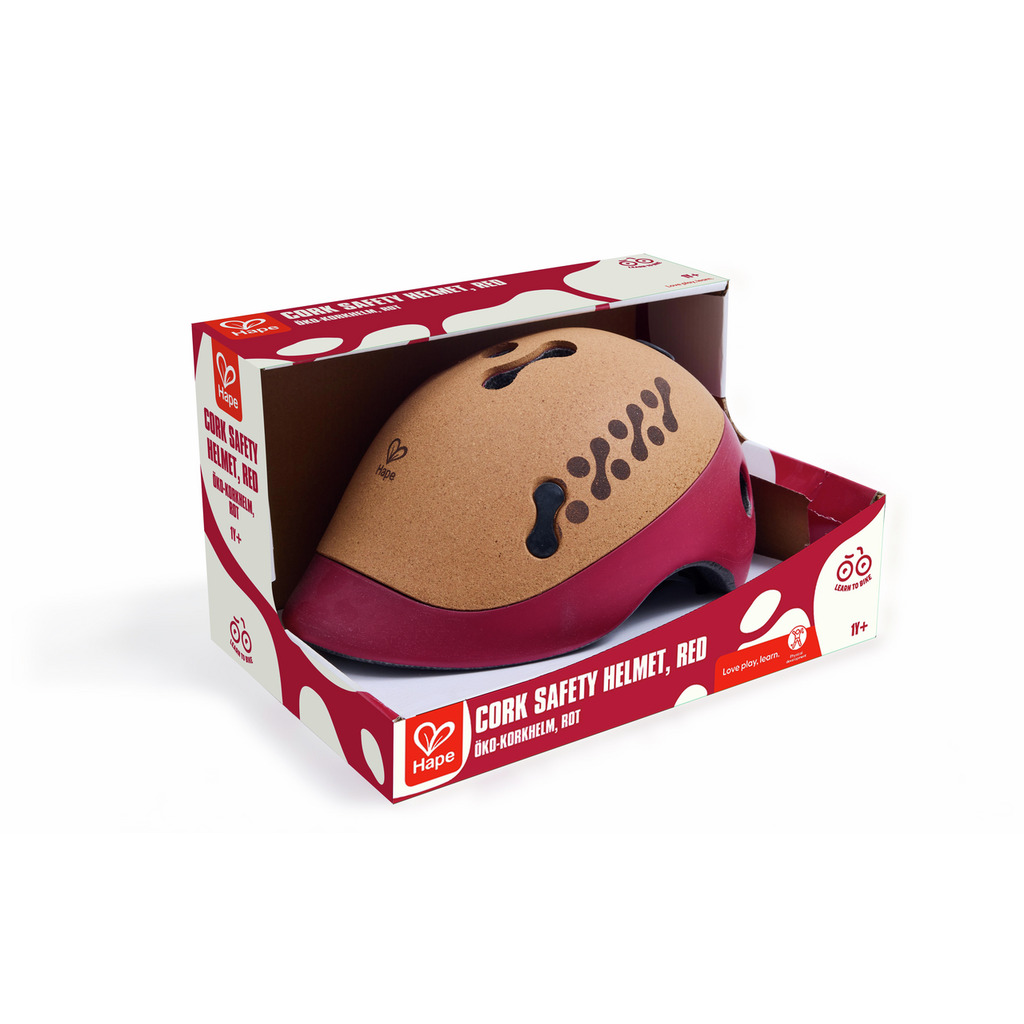 Cork Safety Helmet, Red Cork Safety Helmet, Red