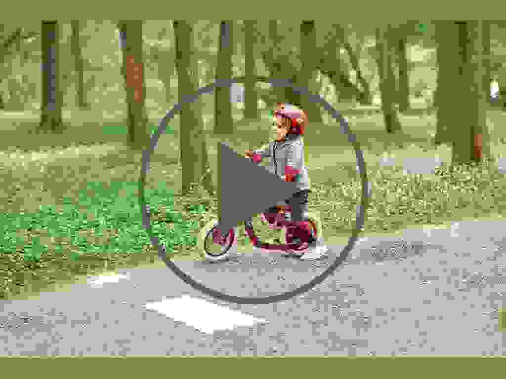 Bicicleta de Equilibrio Roja
