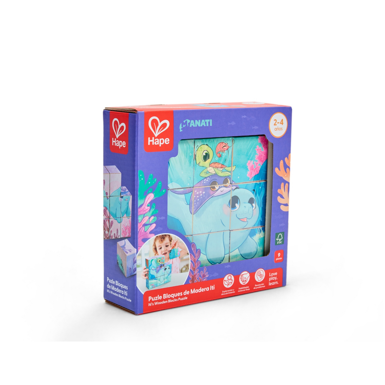 Puzle Bloques de Madera Iti Puzle Bloques de Madera Iti