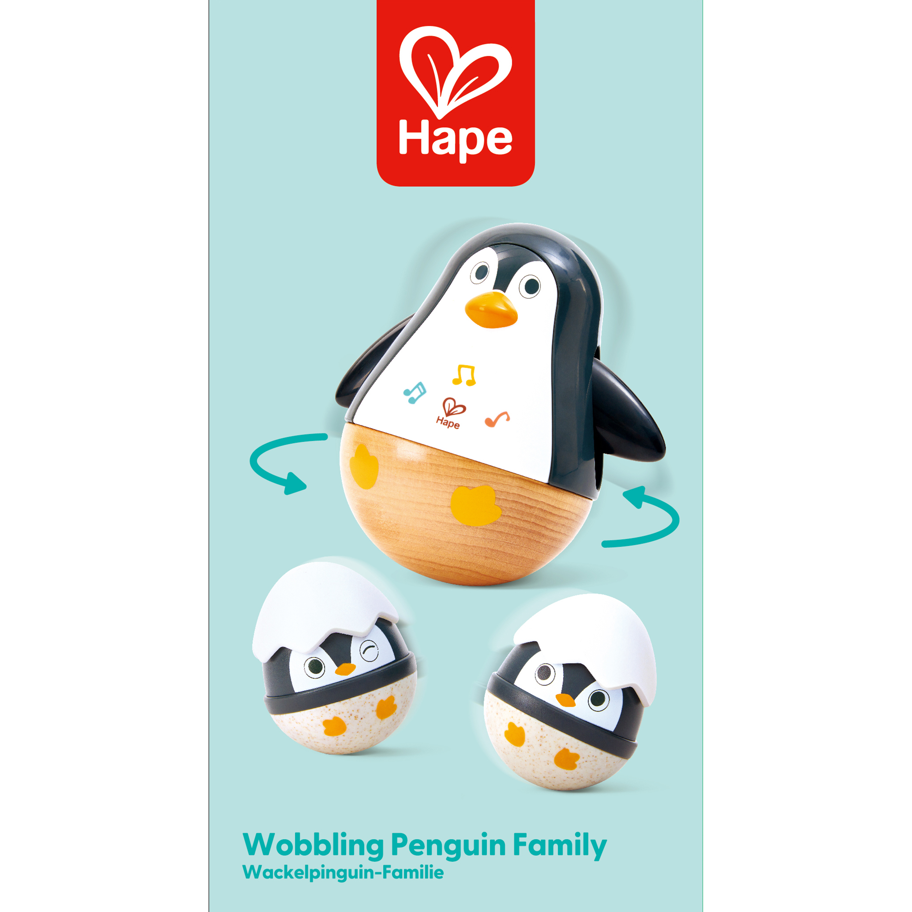 Familia de Pingüinos Tambaleantes