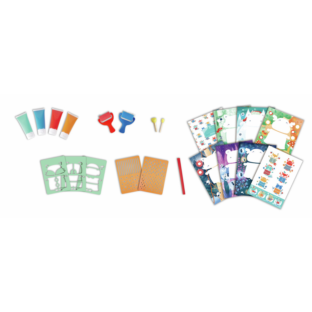 Diversión de Pintura con Esponja Diversión de Pintura con Esponja