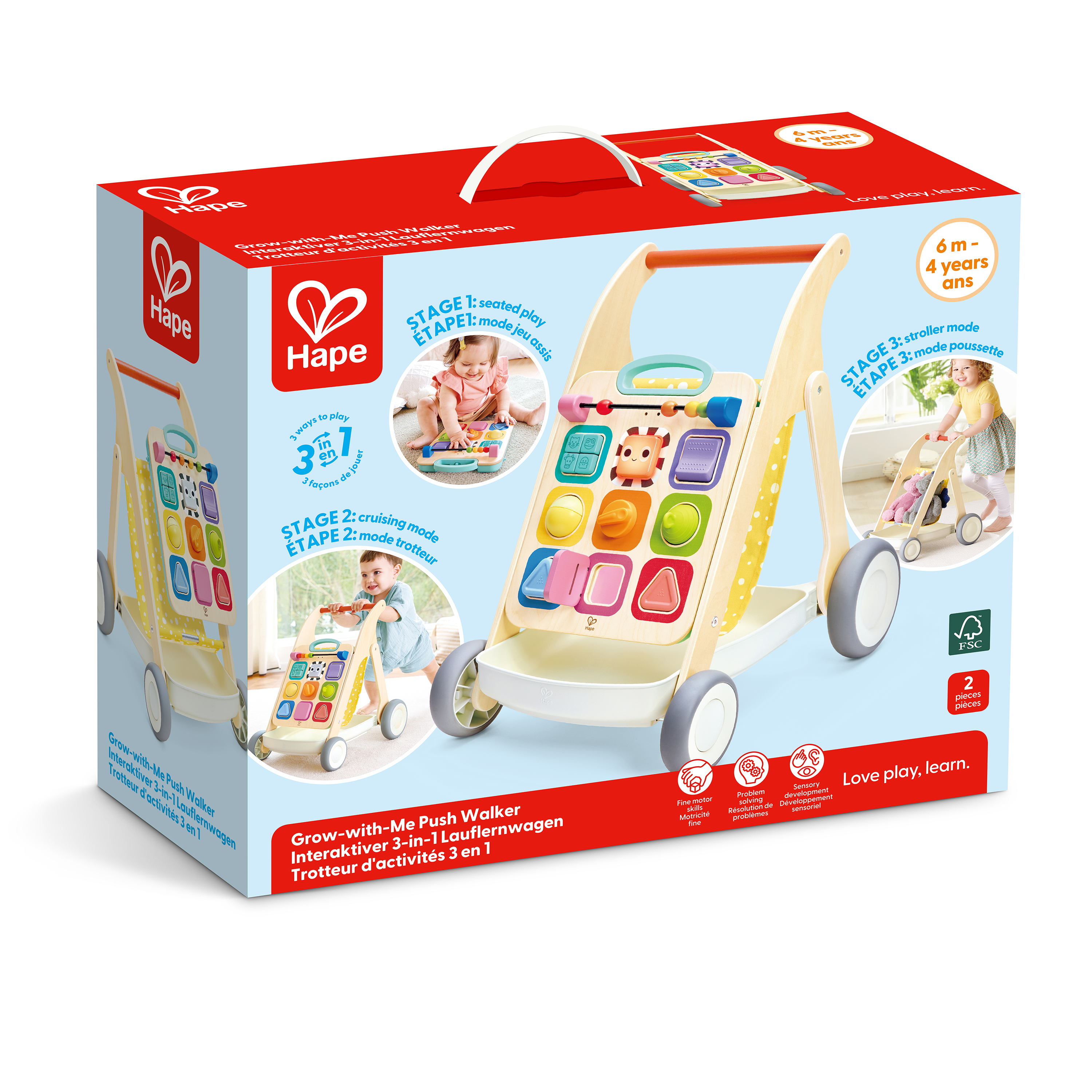 Grow-with-Me Push Walker