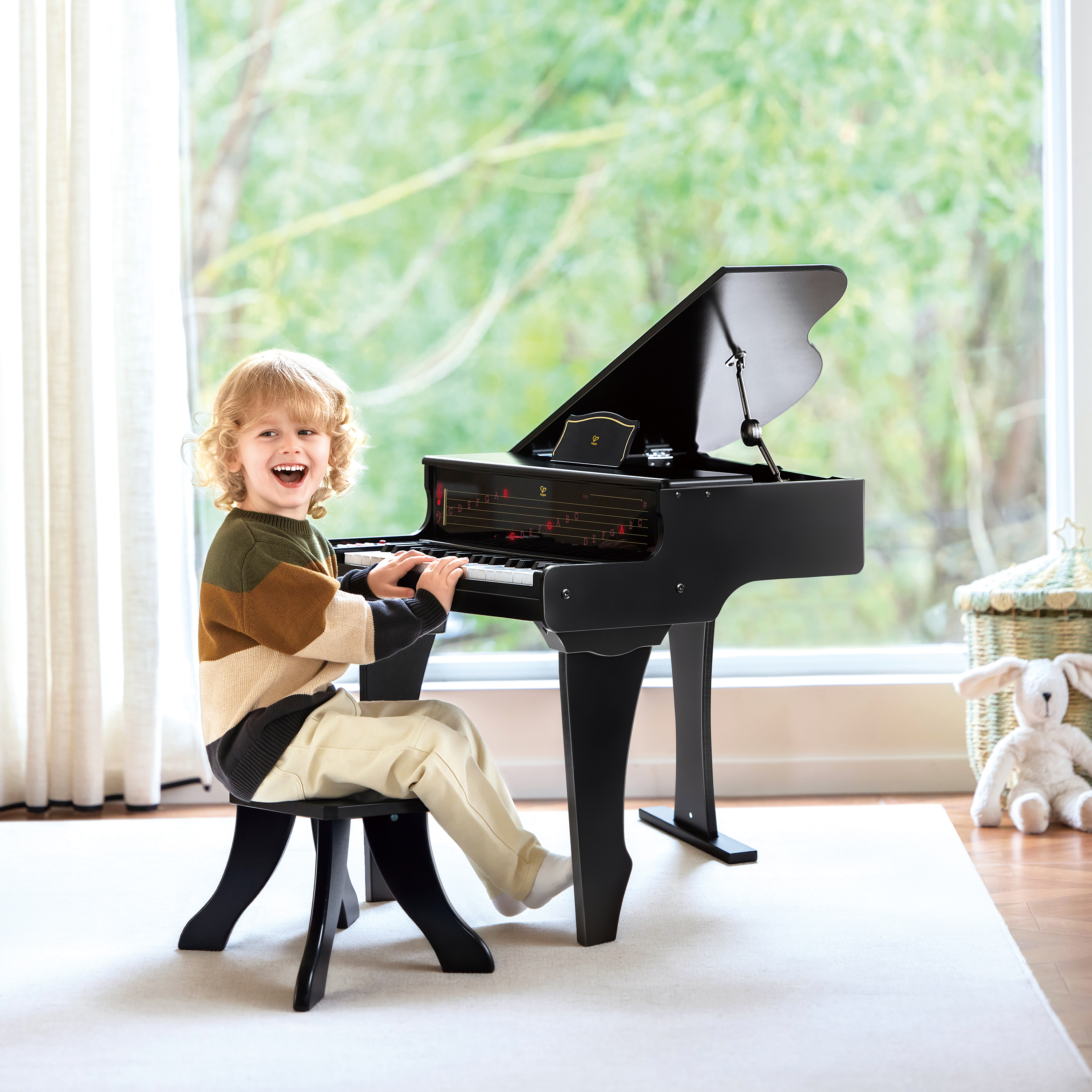 Light-Up Learning Piano, 37 Keys