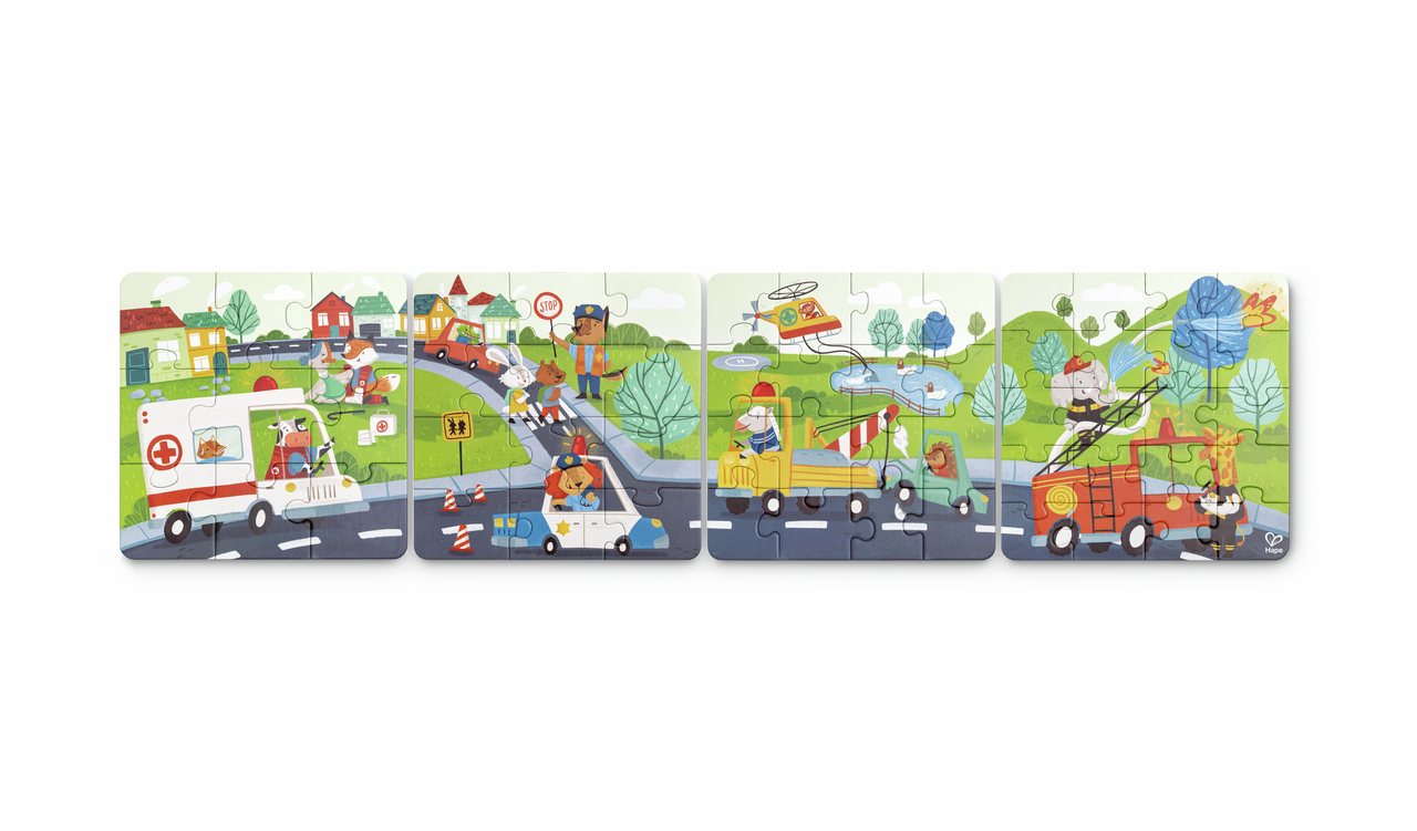 Puzle Vehículos de rescate Puzle Vehículos de rescate