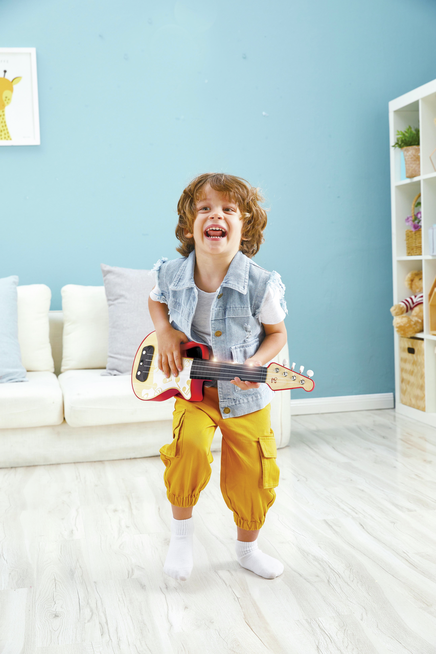 Aprende Ukelele con Luces - Rojo