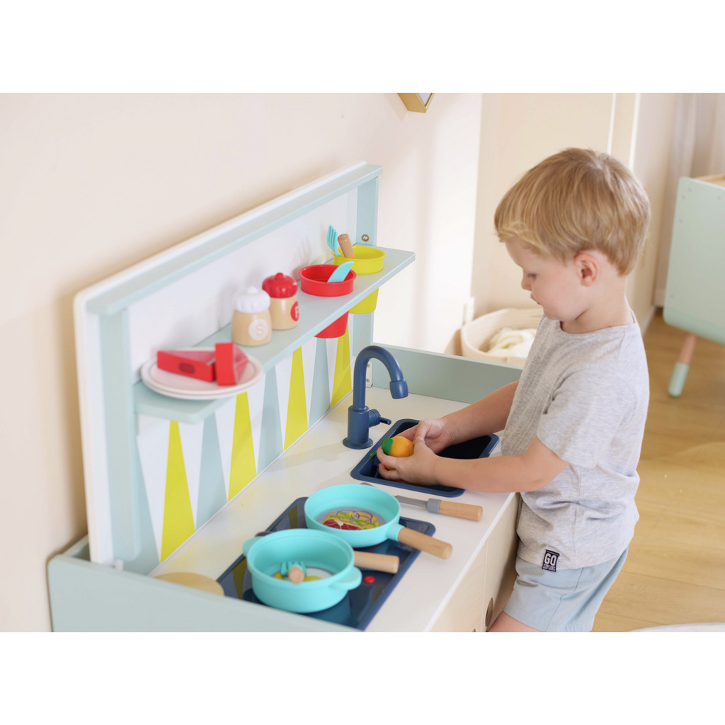 Cocina de juguete - Mueble 2 en 1 Cocina de juguete - Mueble 2 en 1