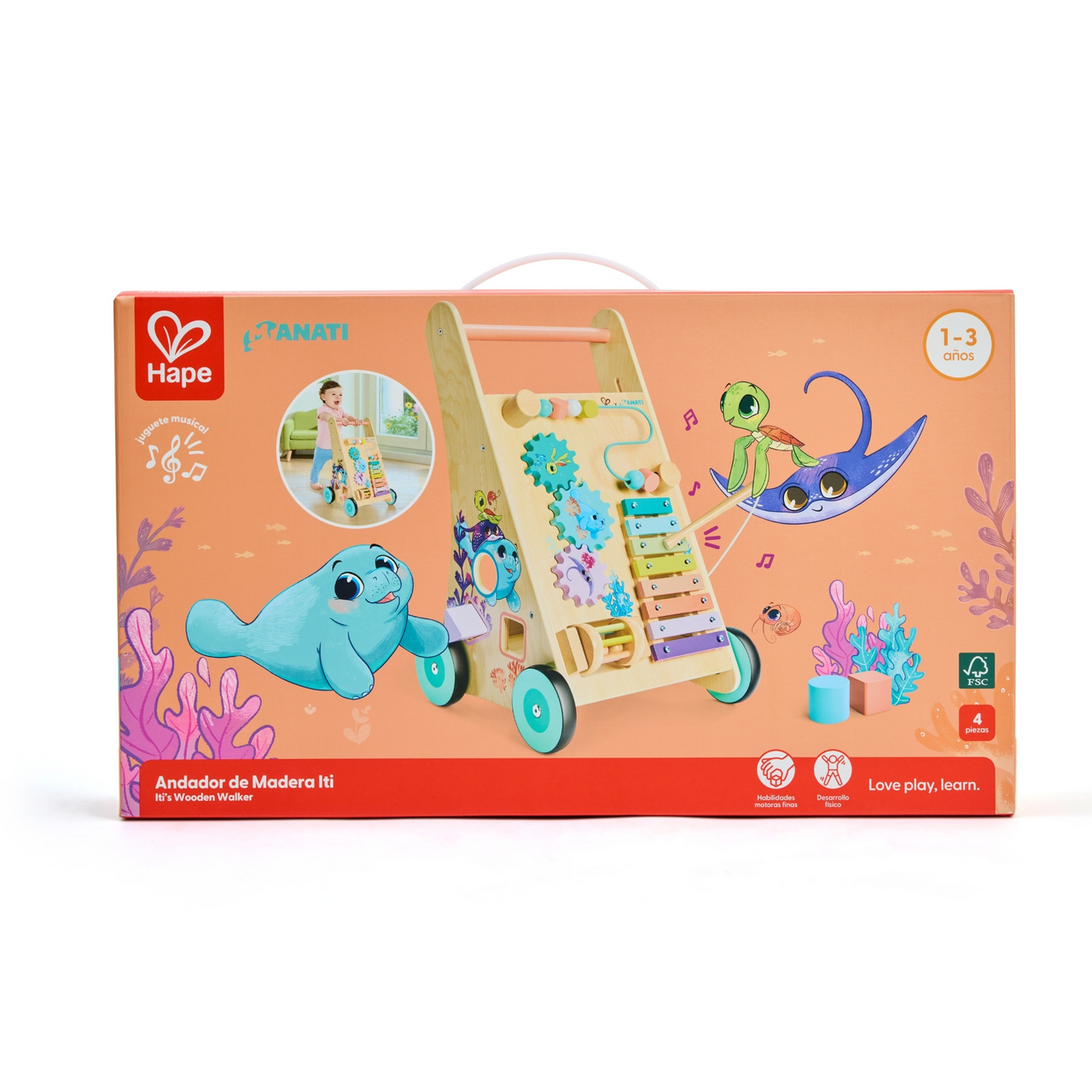 Andador de madera Iti Andador de madera Iti