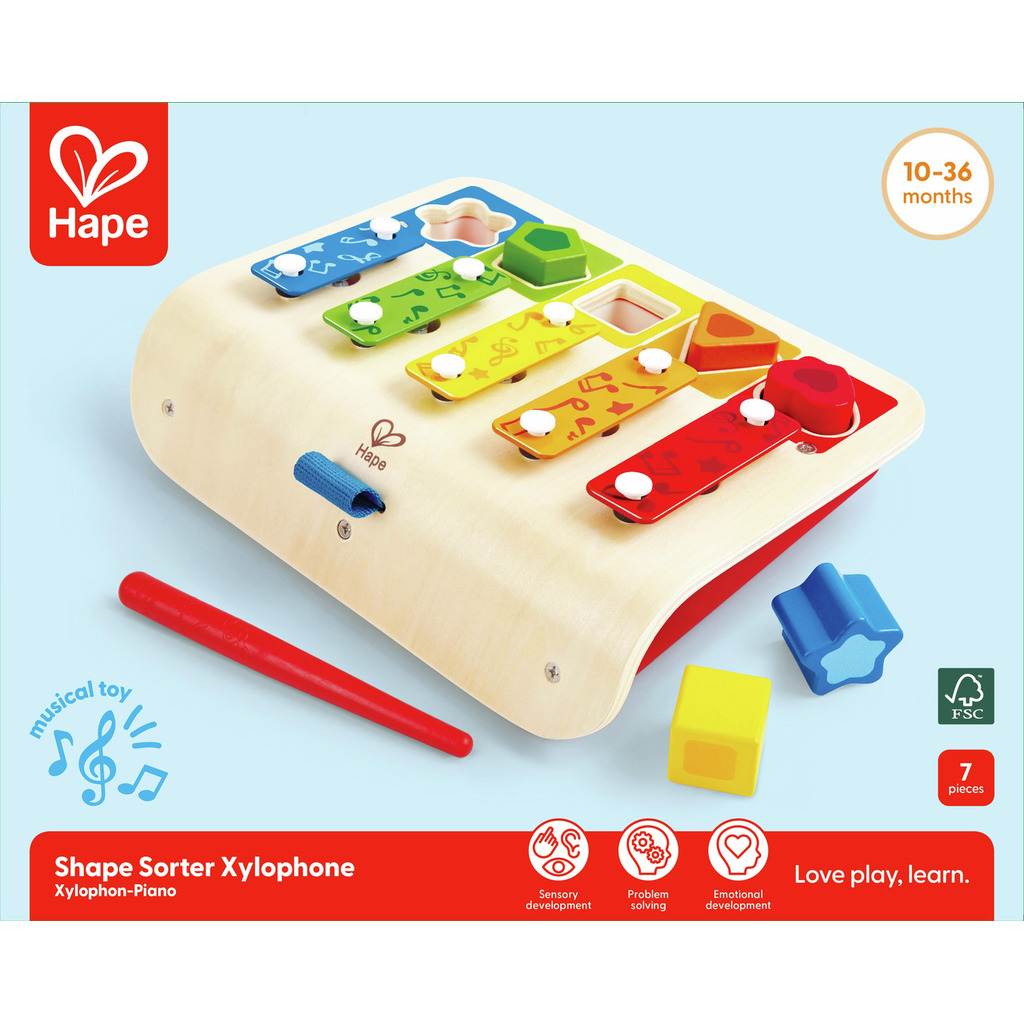 Xilófono Clasificador de Formas Xilófono Clasificador de Formas