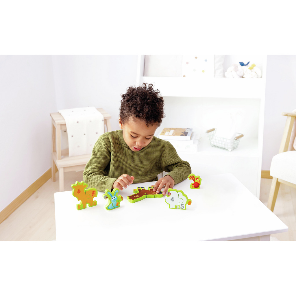 Puzle Animales de granja y Números Puzle Animales de granja y Números