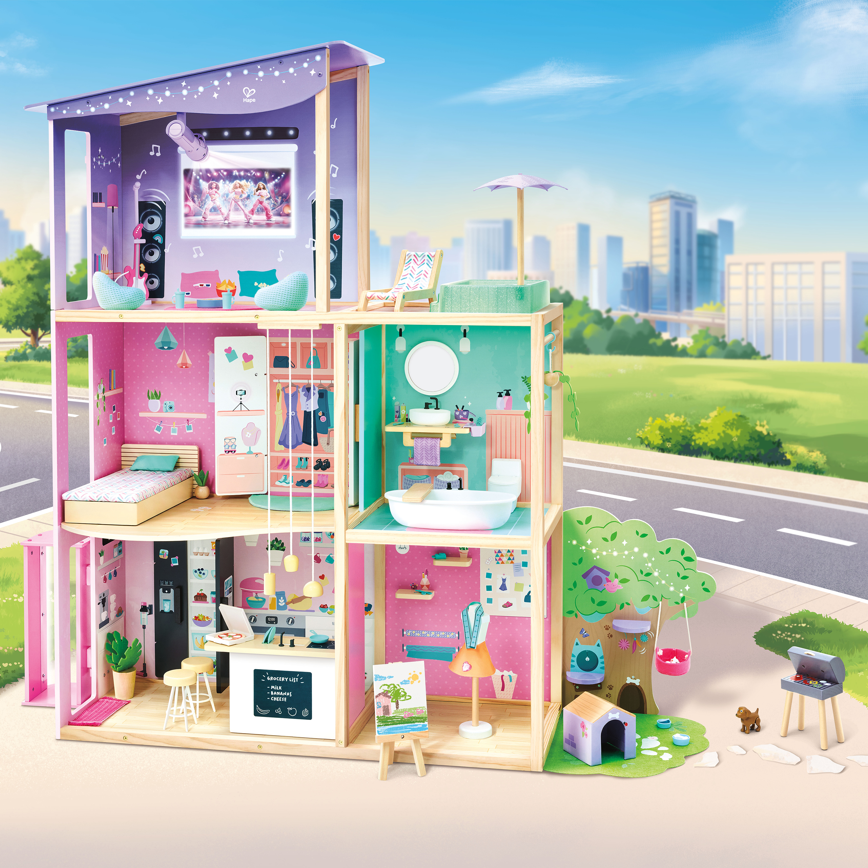 Fashion Glow Dream Mansion