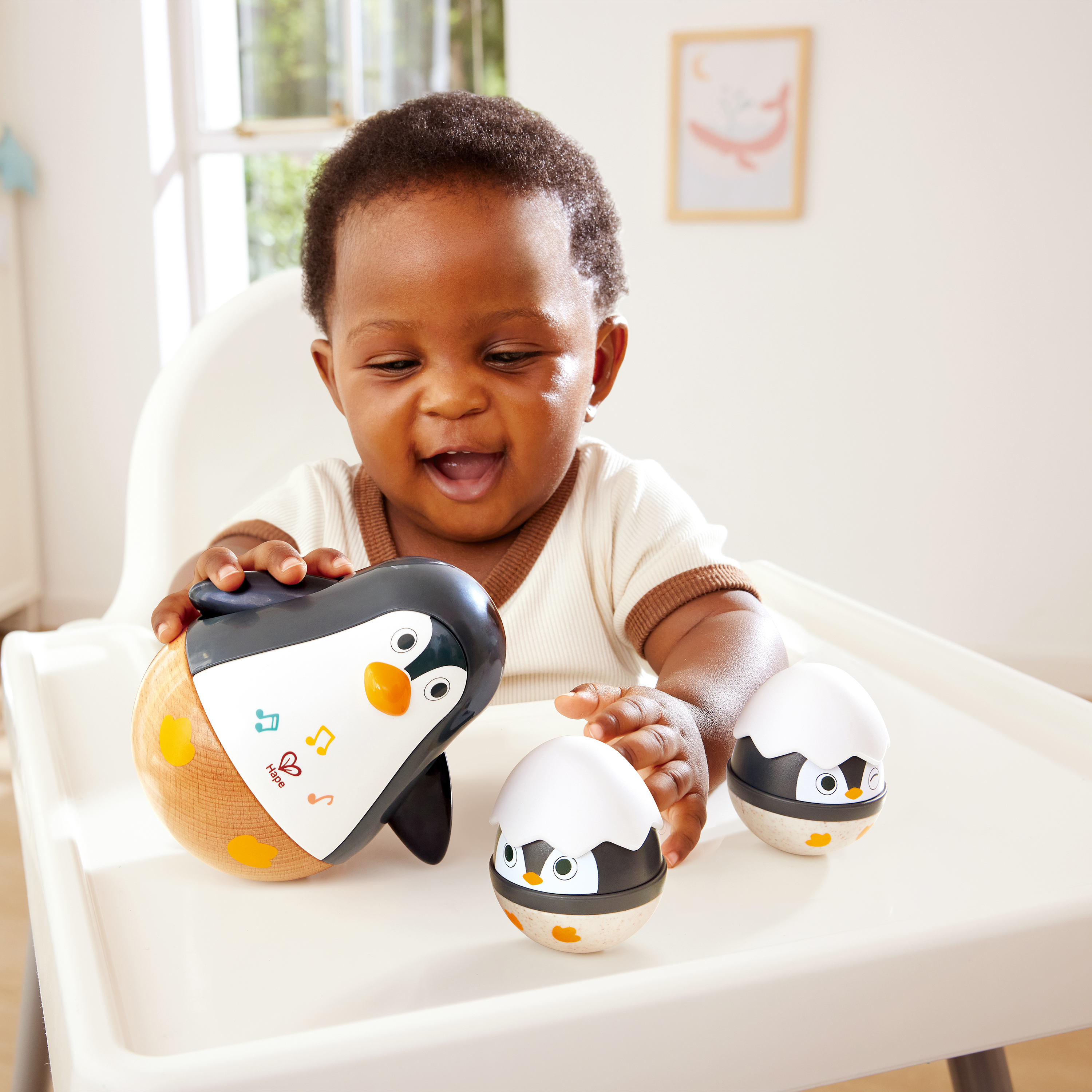 Familia de Pingüinos Tambaleantes