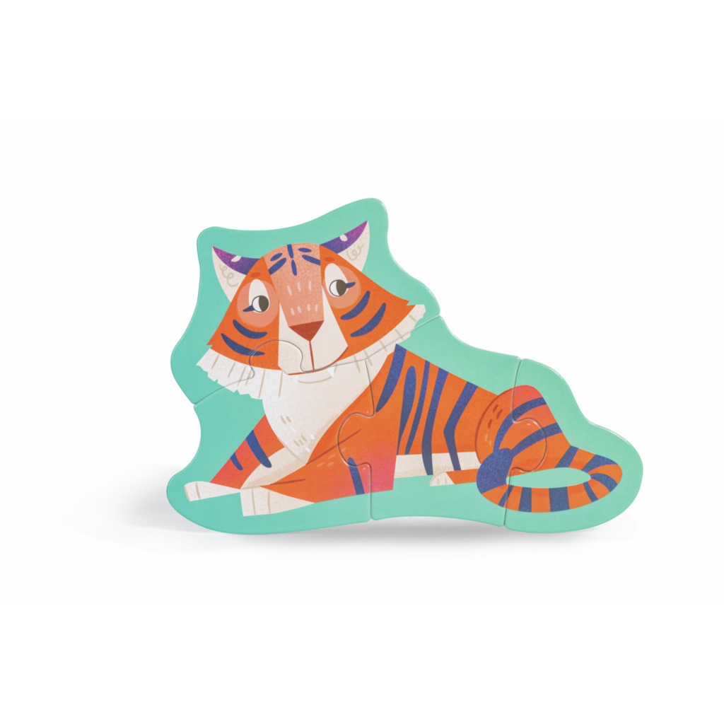 Rompecabezas de amigos de la jungla Rompecabezas de amigos de la jungla