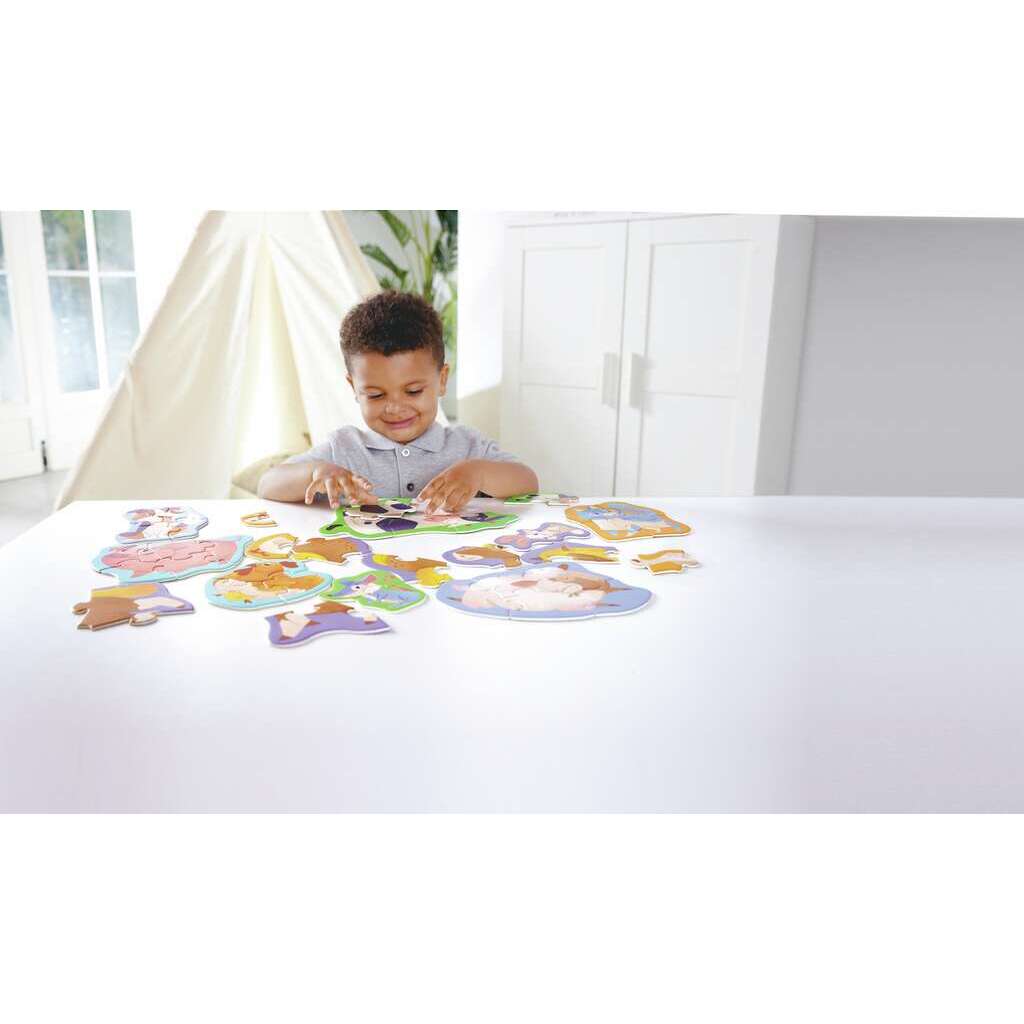 Rompecabezas de amigos de la granja Rompecabezas de amigos de la granja