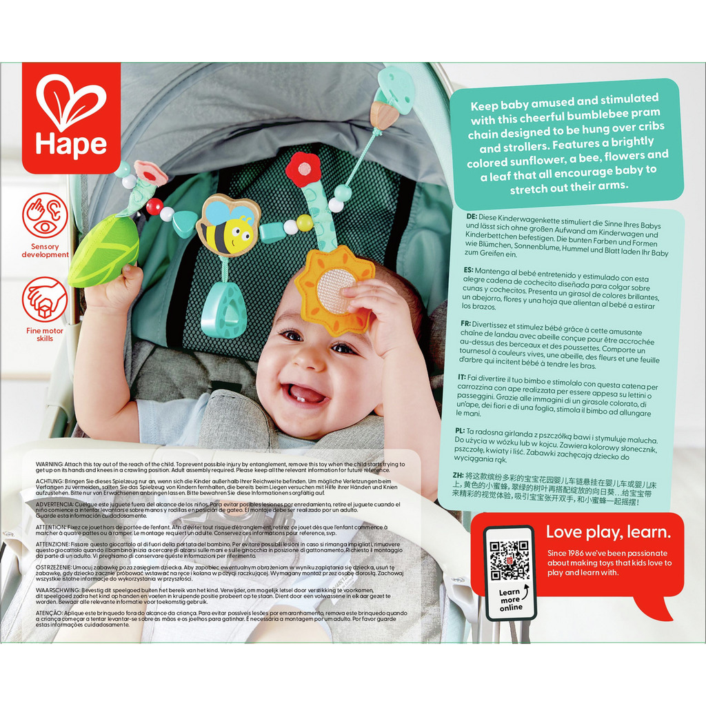 Cadena de Cochecito Abejorro Cadena de Cochecito Abejorro