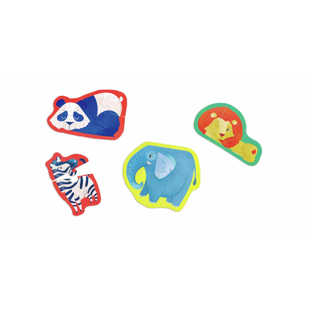 Rompecabezas de amigos de la jungla Rompecabezas de amigos de la jungla