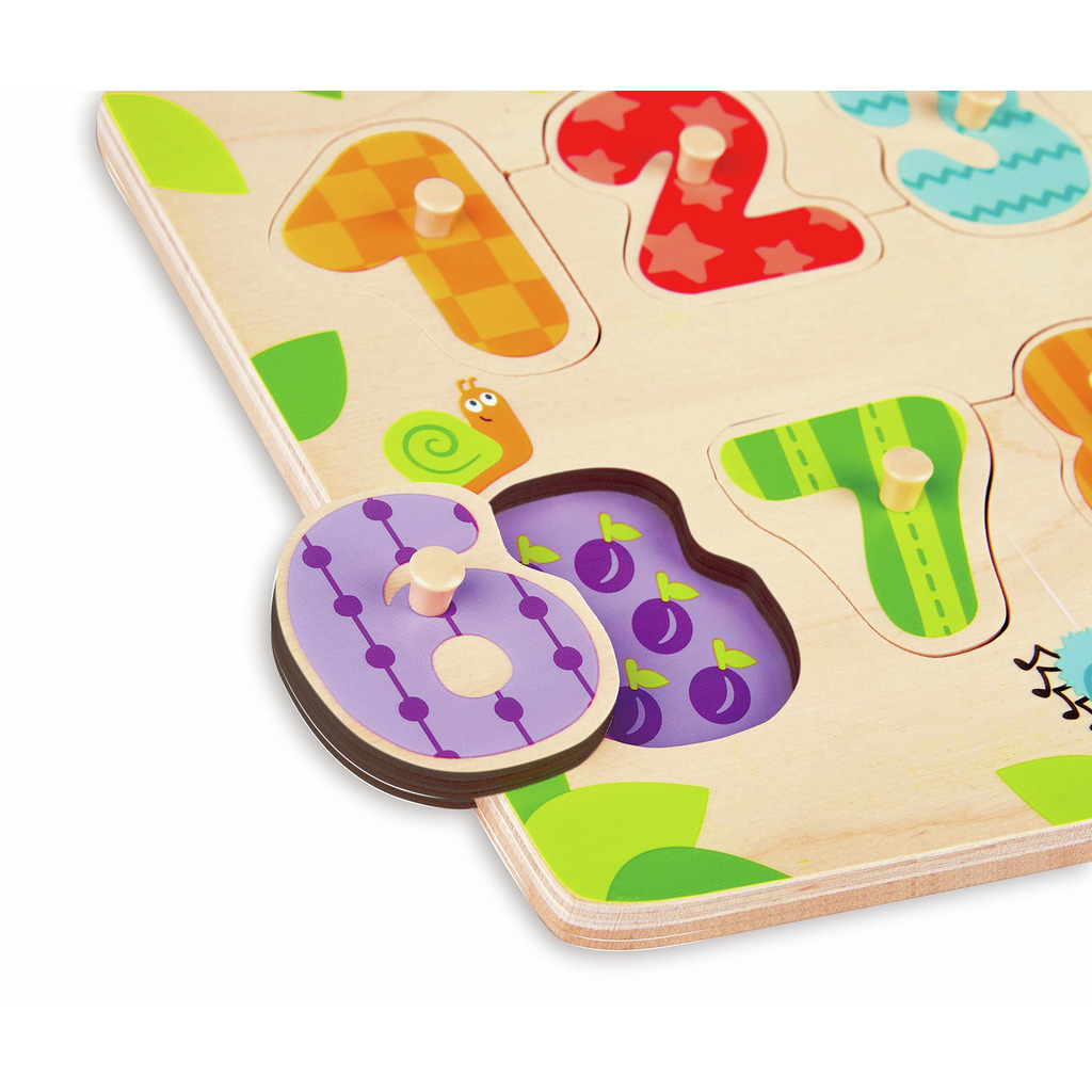 Puzle de Números con Pinzas Puzle de Números con Pinzas