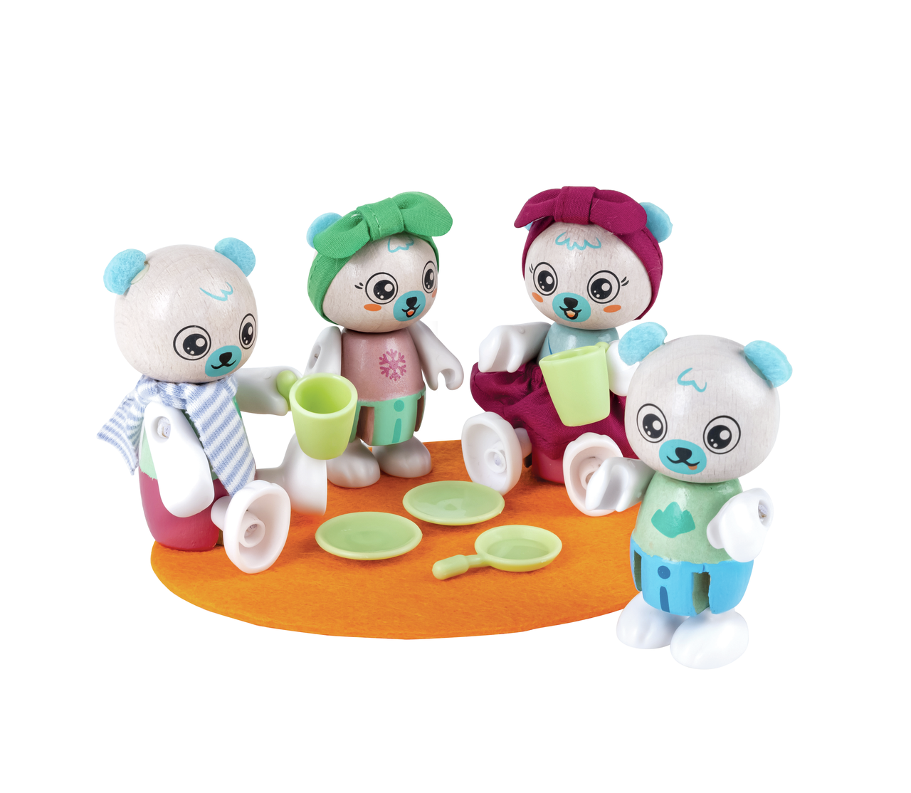 Familia de osos polares Familia de osos polares