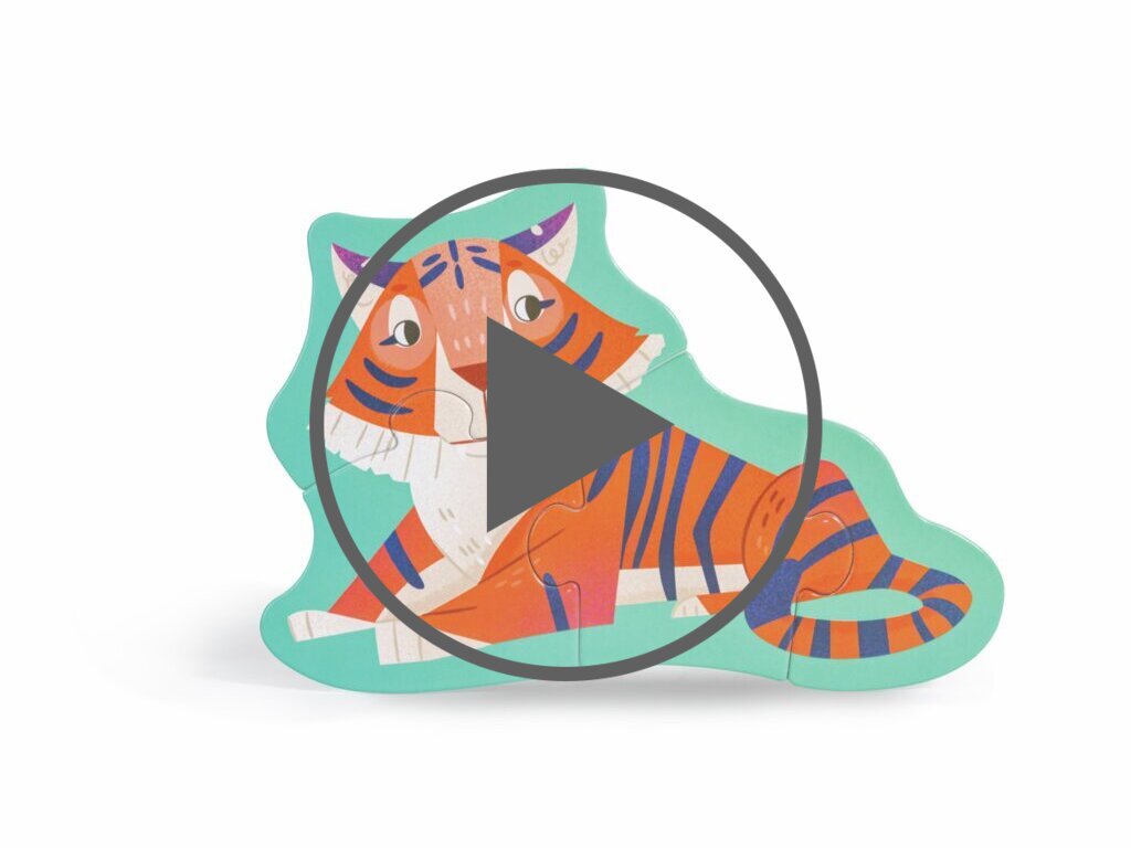 Rompecabezas de amigos de la jungla Rompecabezas de amigos de la jungla