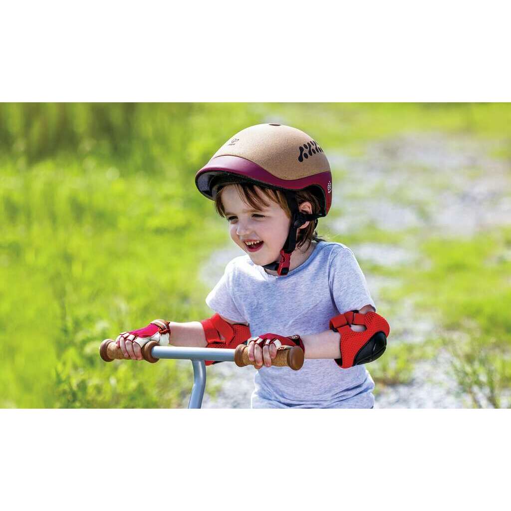 Cork Safety Helmet, Red