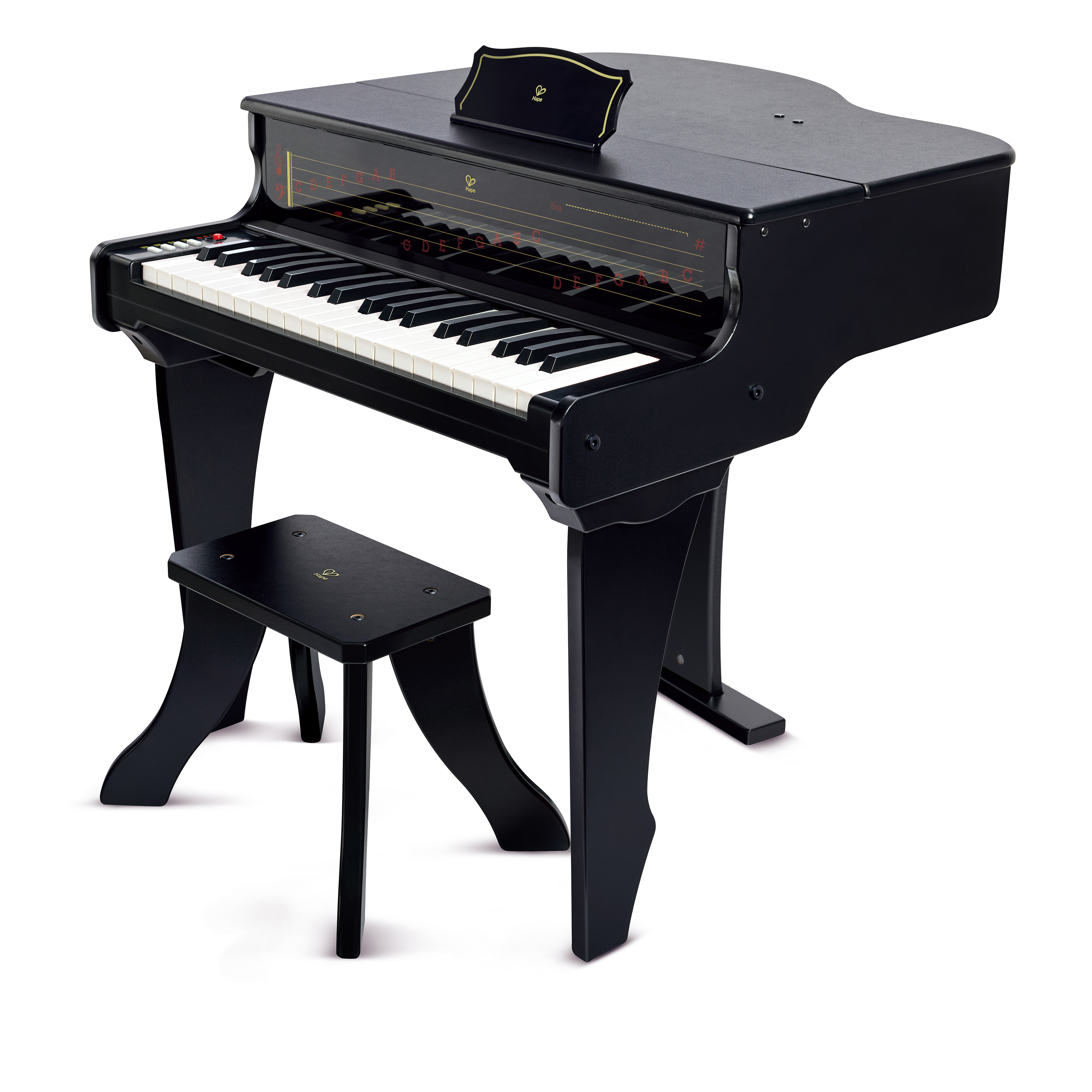 Light-Up Learning Piano, 37 Keys