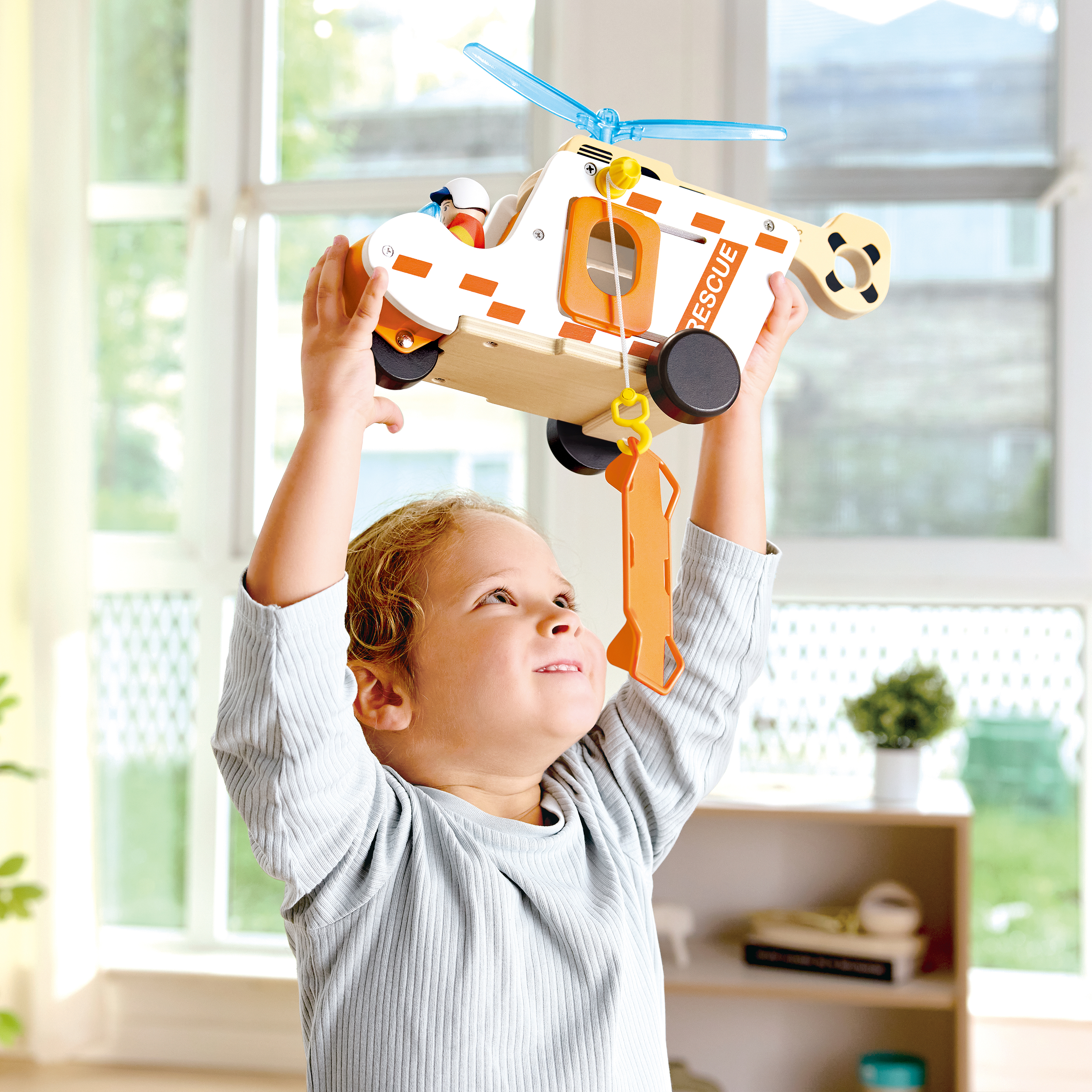 To the Rescue' Helicopter Set