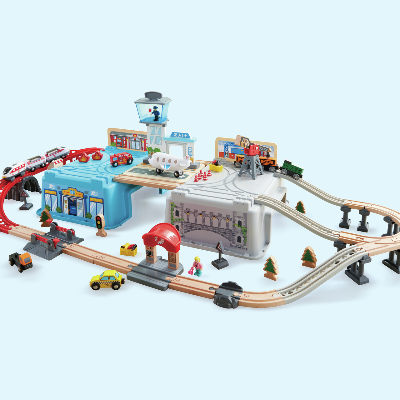 Juego de Bloques Gran Transporte