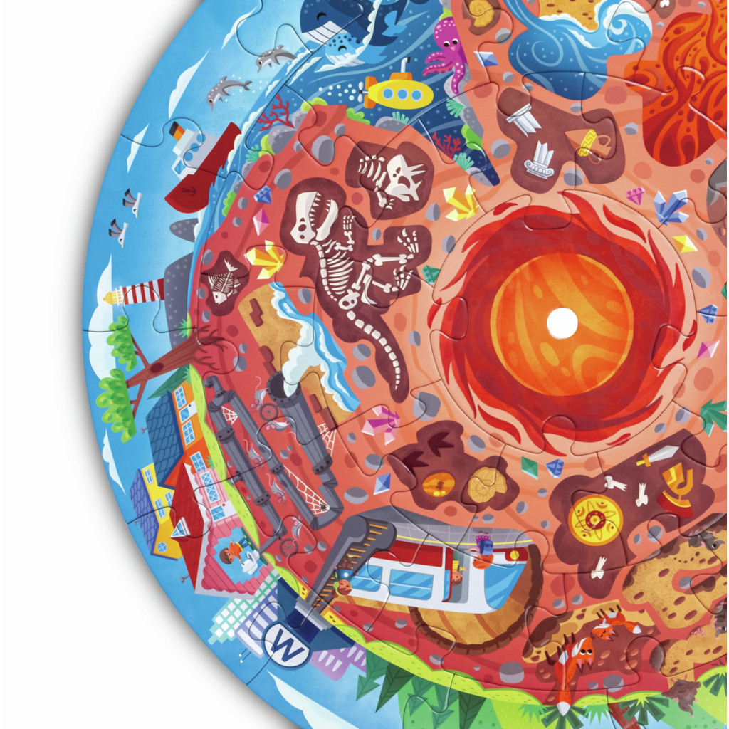 Puzle Mundo Subterráneo Puzle Mundo Subterráneo