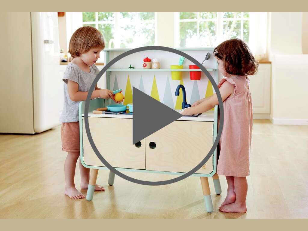 Cocina de juguete - Mueble 2 en 1 Cocina de juguete - Mueble 2 en 1