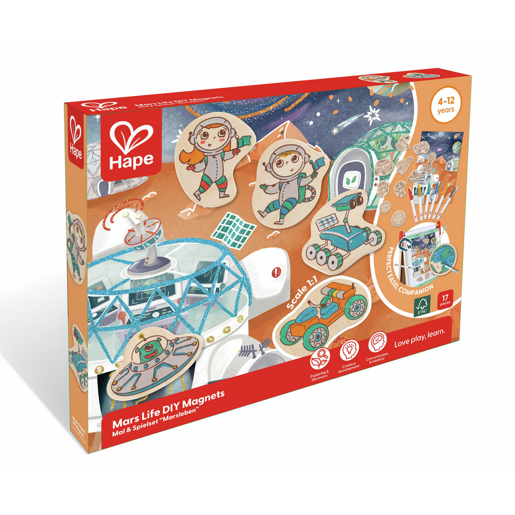 Vida Espacial de Marte, Imanes de Bricolaje para Contar historias Vida Espacial de Marte, Imanes de Bricolaje para Contar historias