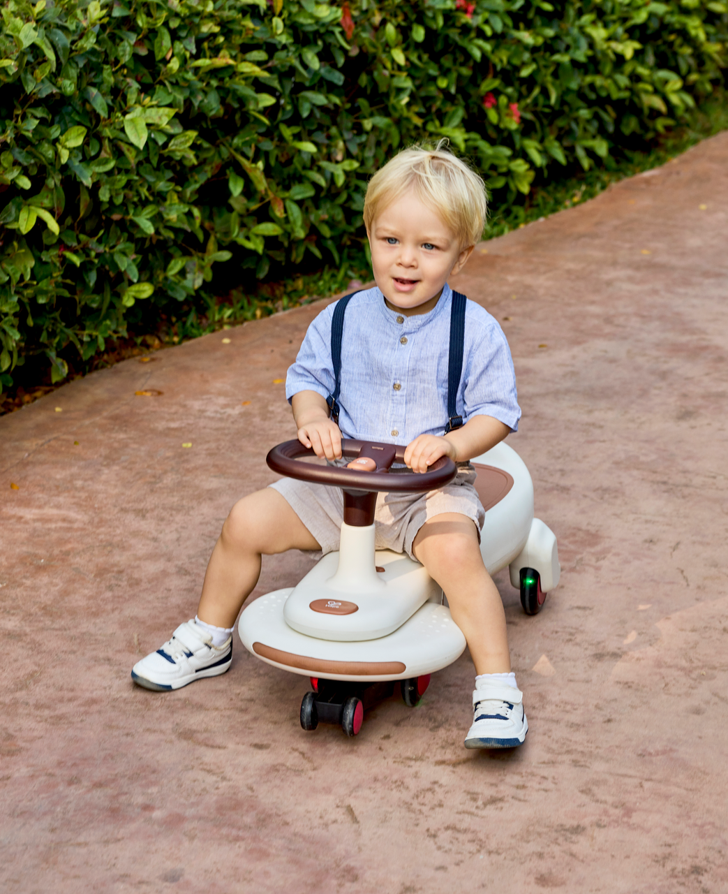 Wiggle & Giggle Car,White