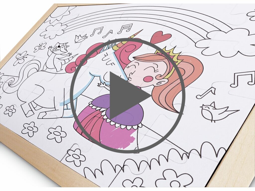 Puzle Amigos del Unicornio Puzle Amigos del Unicornio