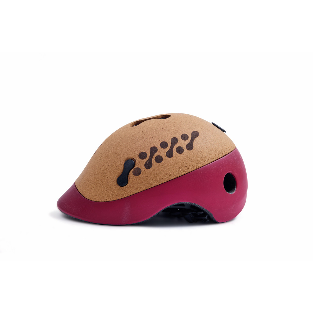 Cork Safety Helmet, Red