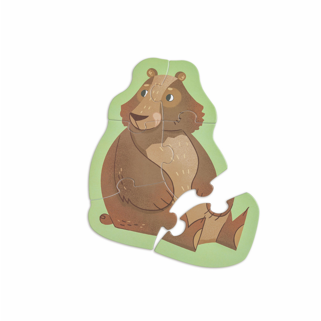 Rompecabezas de amigos del bosque Rompecabezas de amigos del bosque