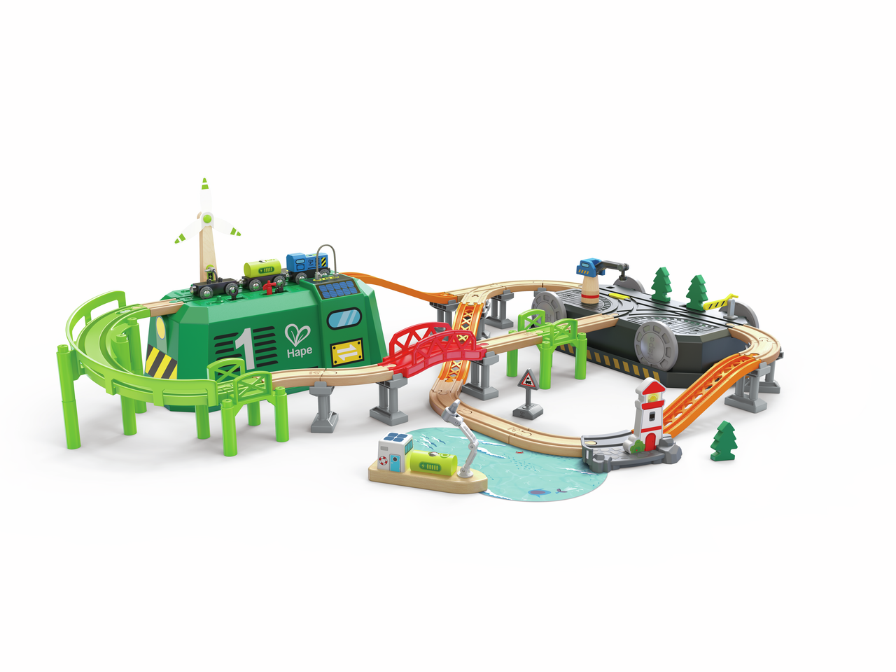 Set de Tren de Energía Eco en Cubo Set de Tren de Energía Eco en Cubo