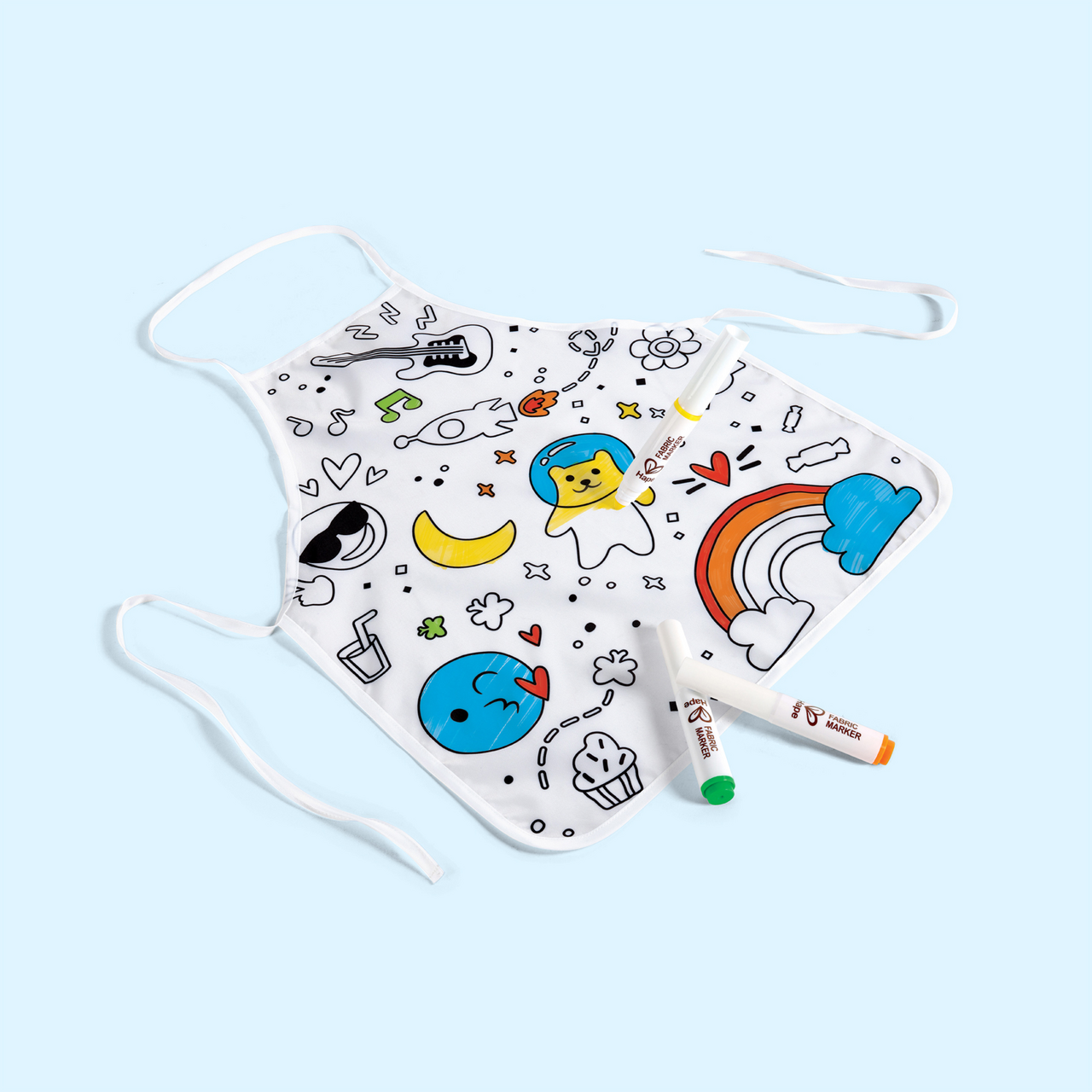 Delantal para colorear Delantal para colorear