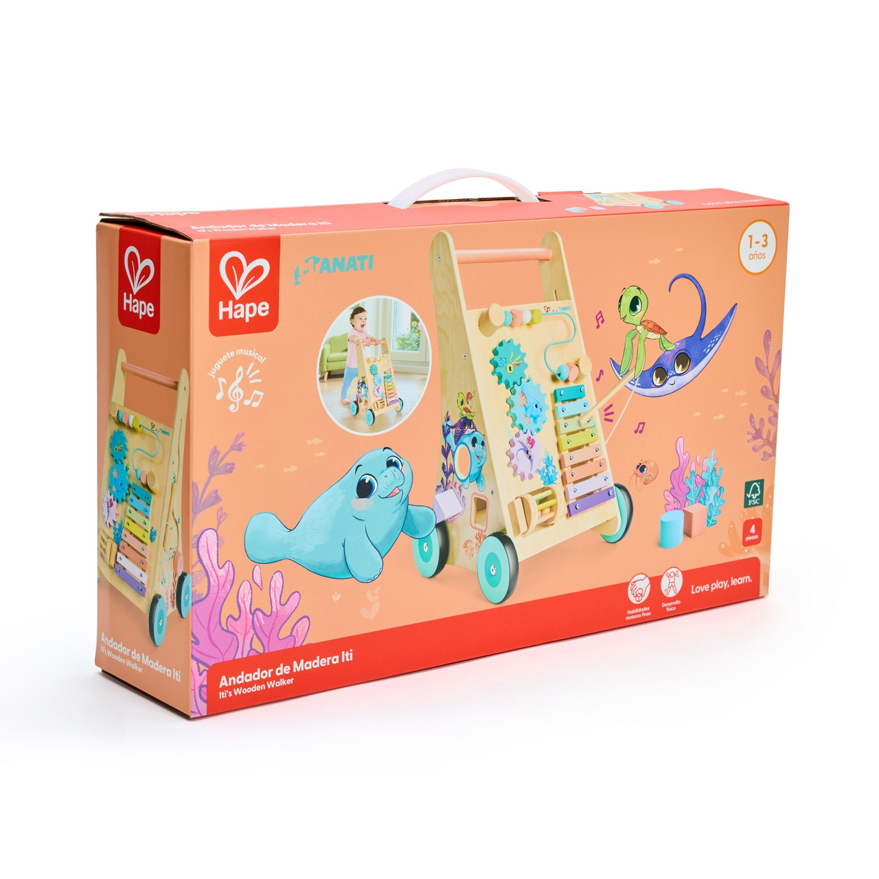 Andador de madera Iti Andador de madera Iti