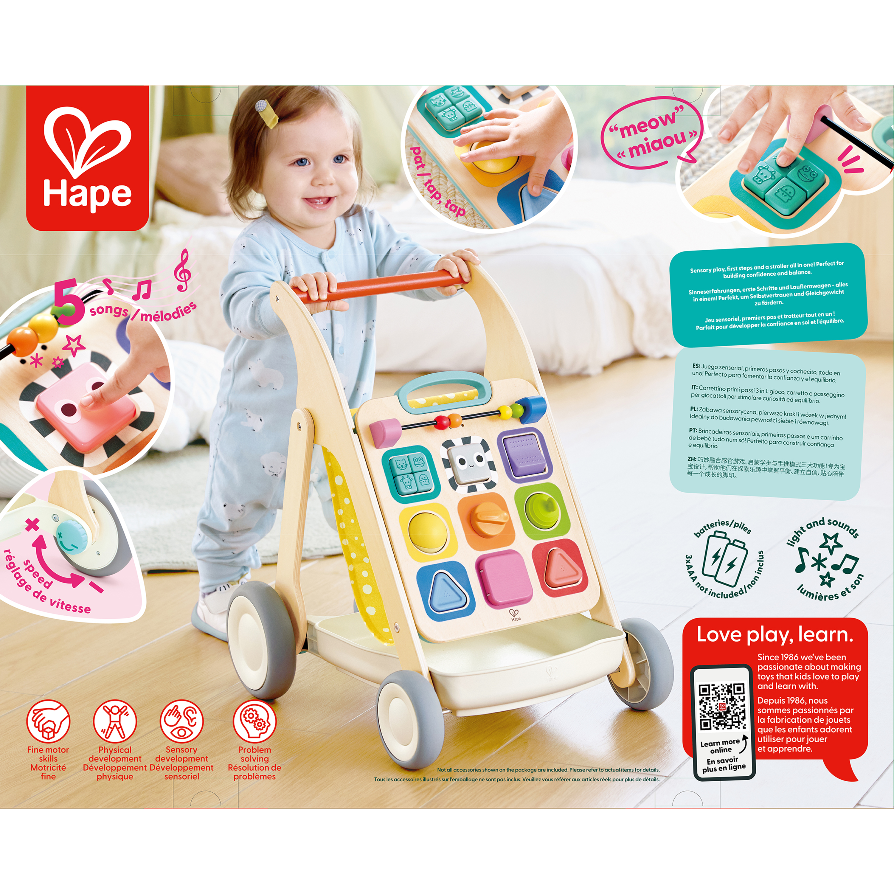 Grow-with-Me Push Walker
