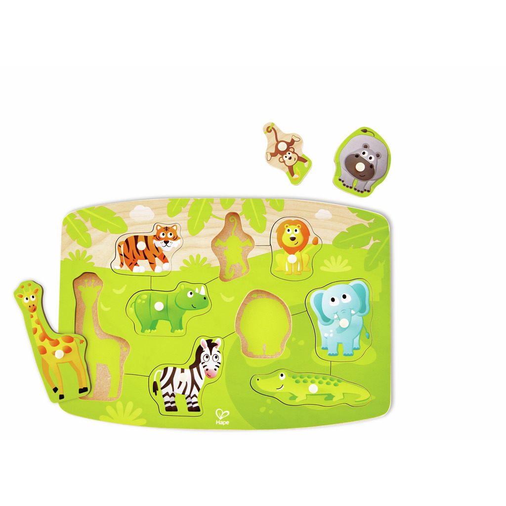 Puzle de la Jungla con Pinzas Puzle de la Jungla con Pinzas