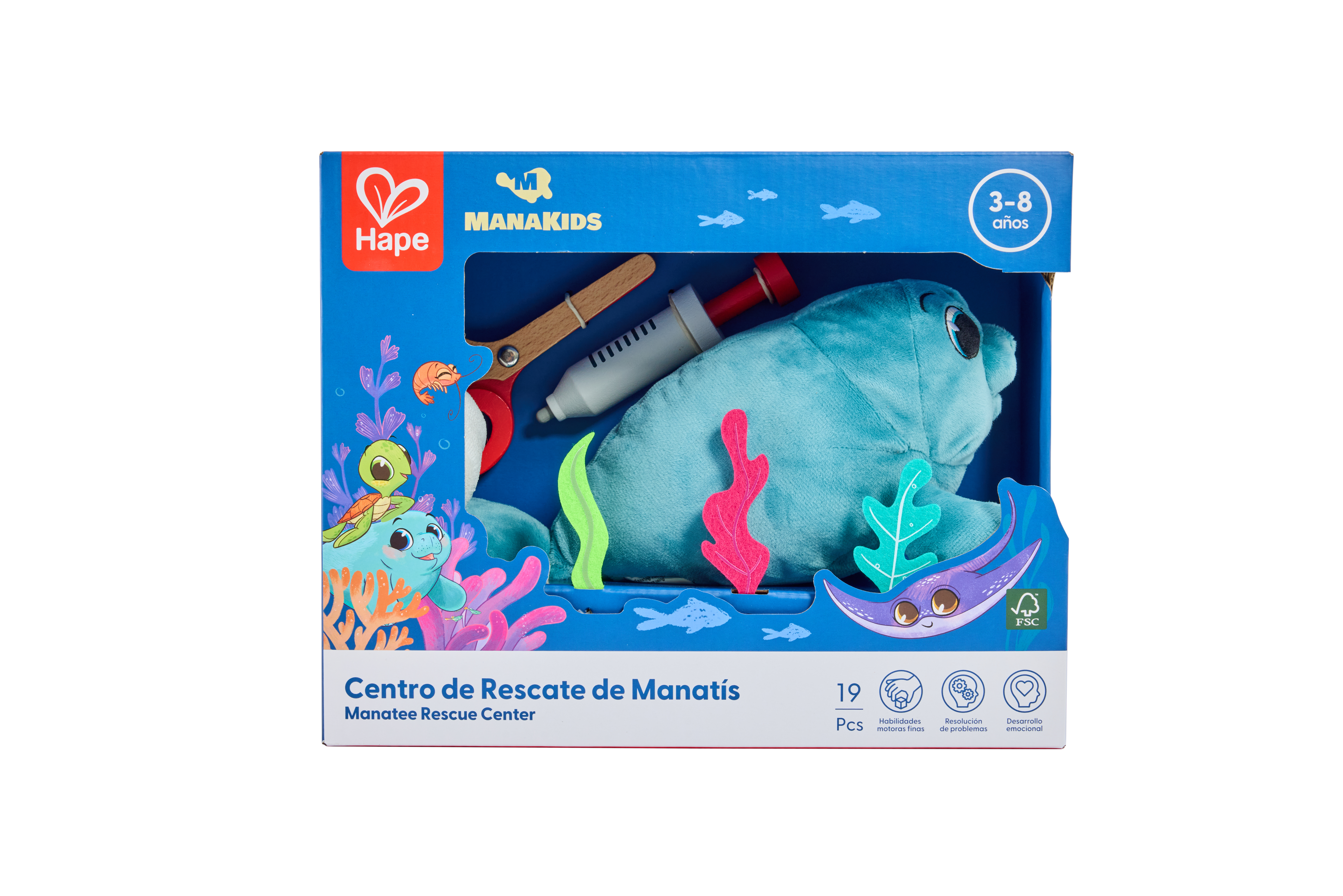 Set de rescate de manatíes