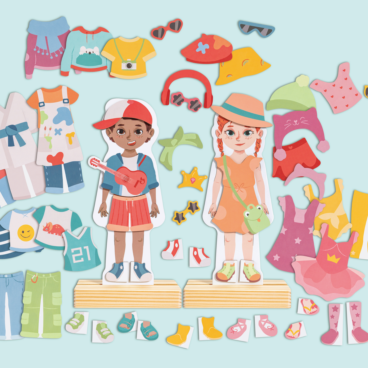 Rompecabezas magnético para vestir