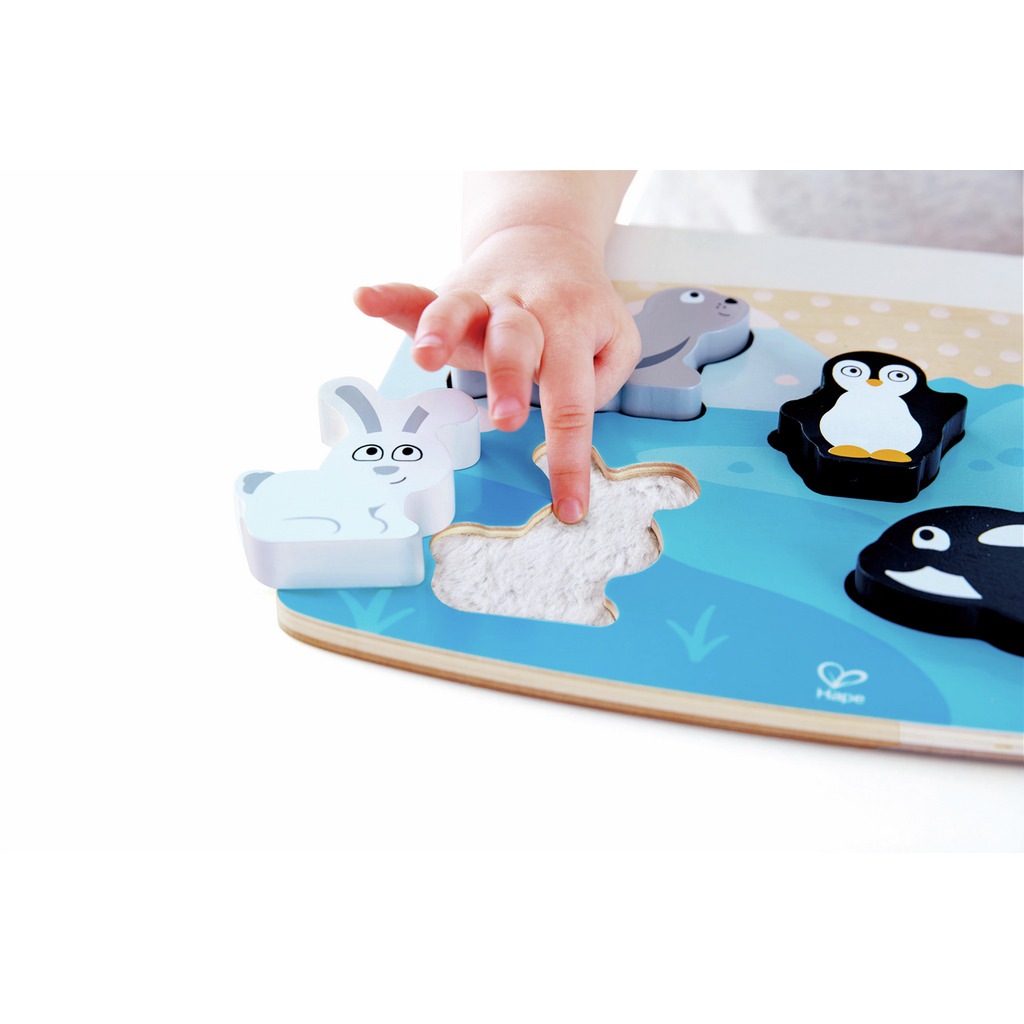 Puzle Táctil de Animales Polares Puzle Táctil de Animales Polares