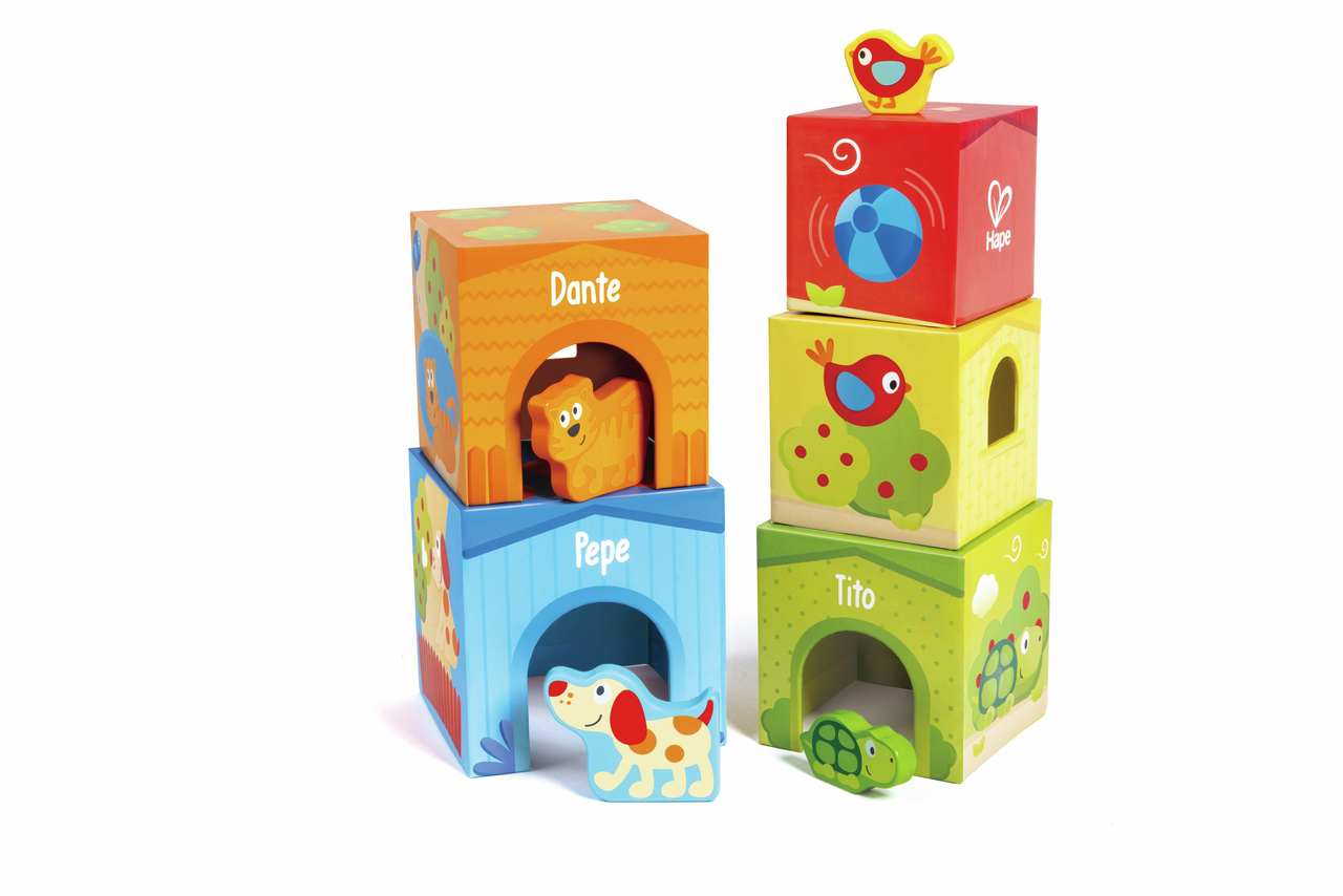 Cubos Apilables Pepe & Friends Cubos Apilables Pepe & Friends