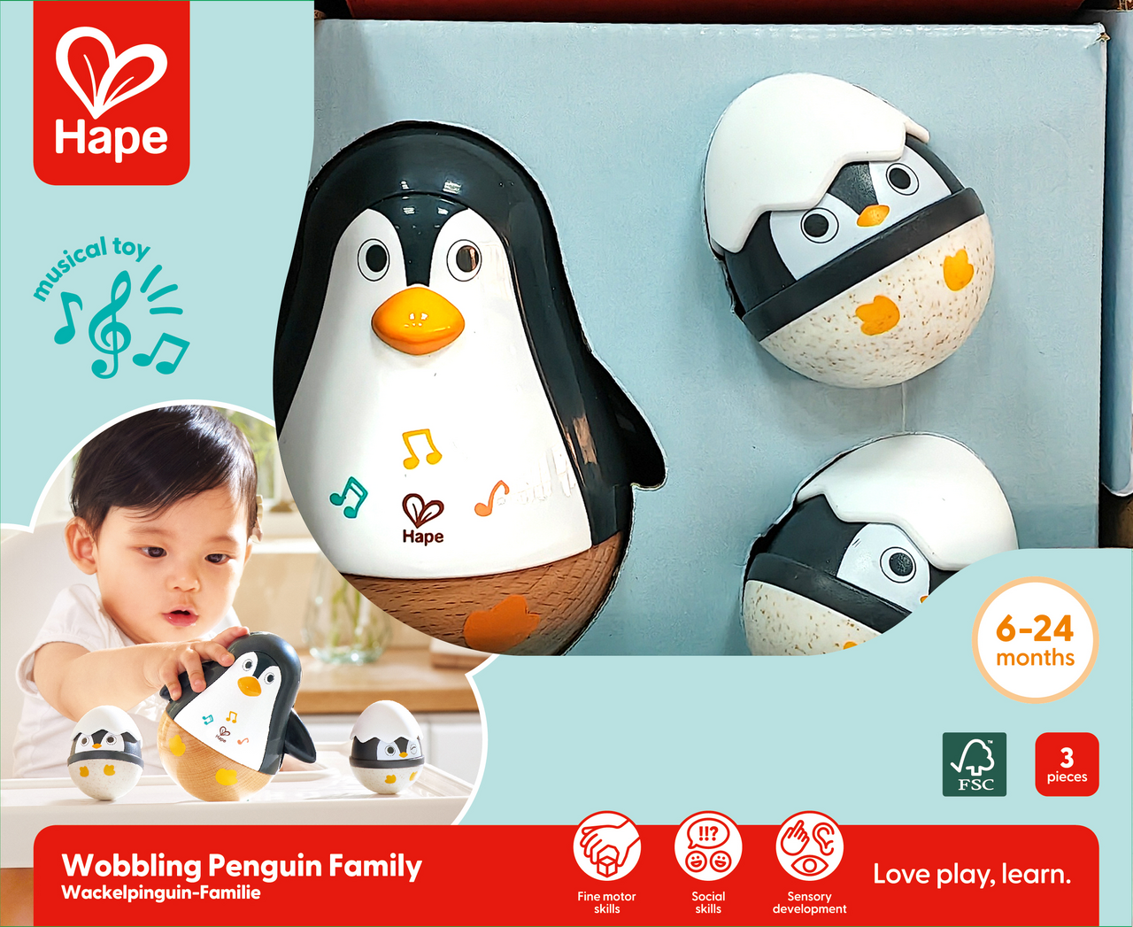 Familia de Pingüinos Tambaleantes Familia de Pingüinos Tambaleantes