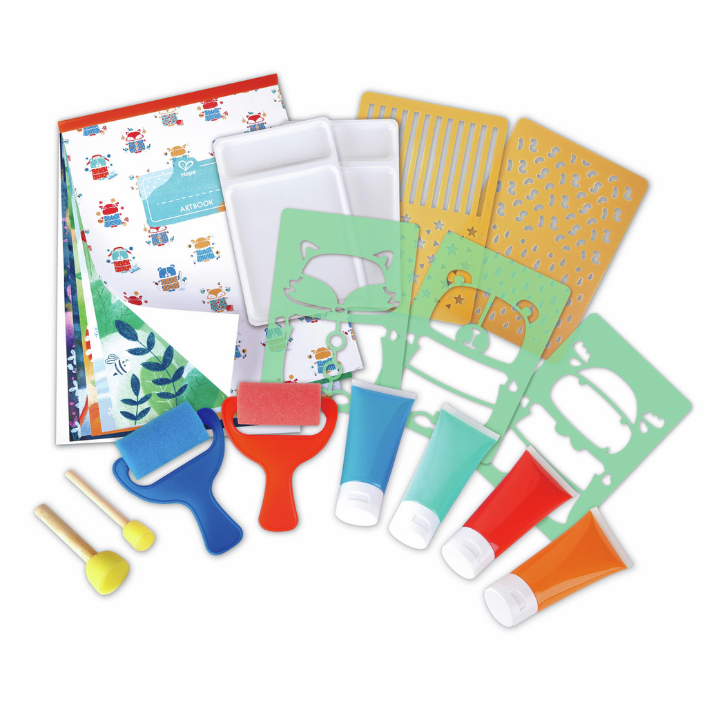 Diversión de Pintura con Esponja Diversión de Pintura con Esponja