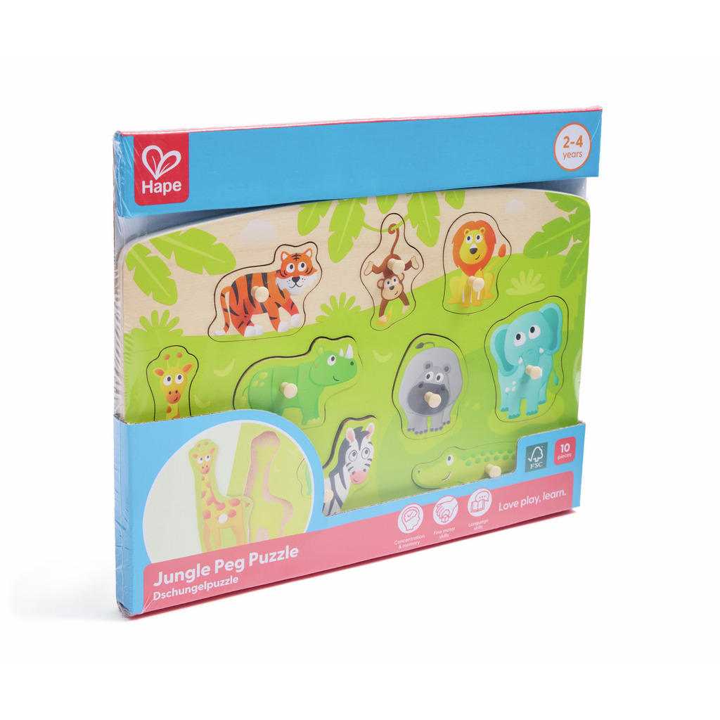 Puzle de la Jungla con Pinzas Puzle de la Jungla con Pinzas